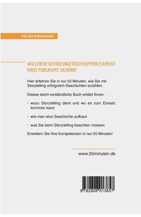 Produktbild: Erfolgreiches Storytelling