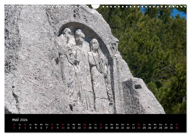 Produktbild: Les Baux de Provence Un des plus beaux villages de France (Calendrier mural 2026 DIN A3 vertical), CALVENDO calendrier mensuel