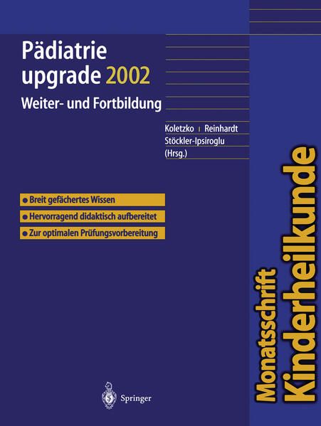 Produktbild: P&auml;diatrie upgrade 2002