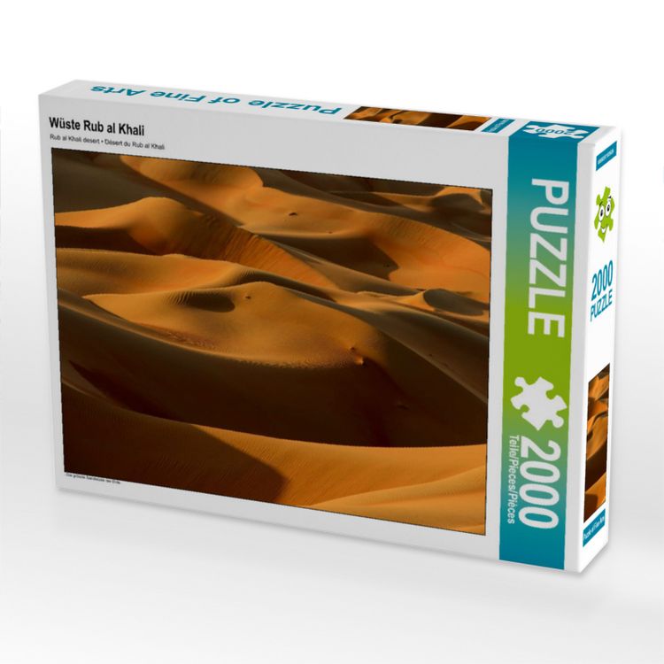 Produktbild: CALVENDO Puzzle W&uuml;ste Rub al Khali | 2000 Teile Lege-Gr&ouml;&szlig;e 90x67cm Foto-Puzzle f&uuml;r gl&uuml;ckliche Stunden