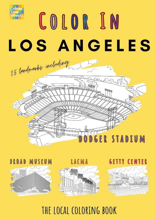 Produktbild: Los Angeles Coloring Book