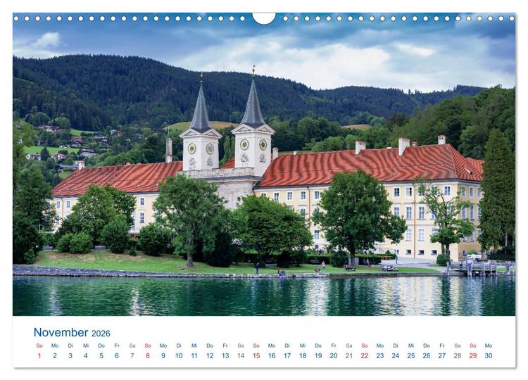 Produktbild: Sch&ouml;ner Tegernsee (Wandkalender 2026 DIN A3 quer), CALVENDO Monatskalender