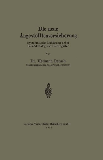 Produktbild: Die neue Angestelltenversicherung