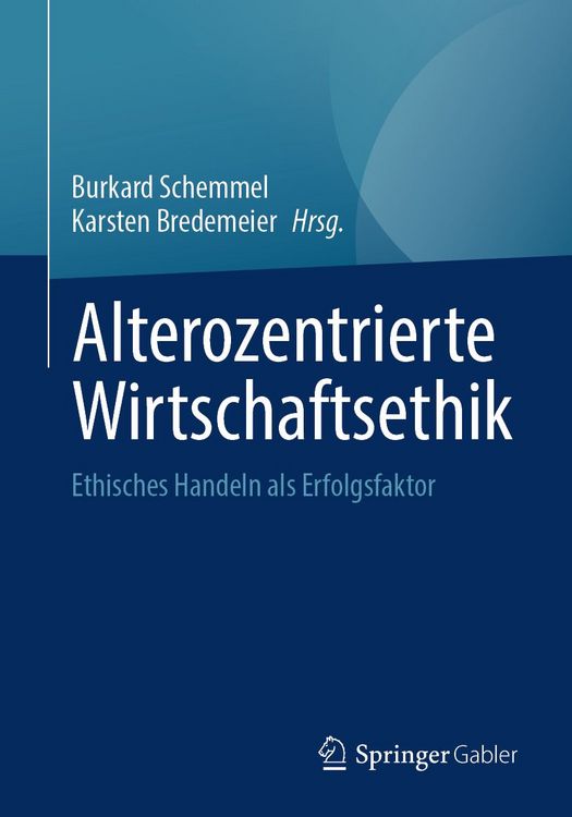 Produktbild: Alterozentrierte Wirtschaftsethik