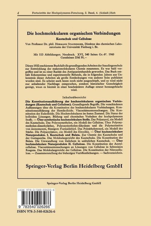 Produktbild: Advances in Polymer Science / Fortschritte der Hochpolymeren-Forschung