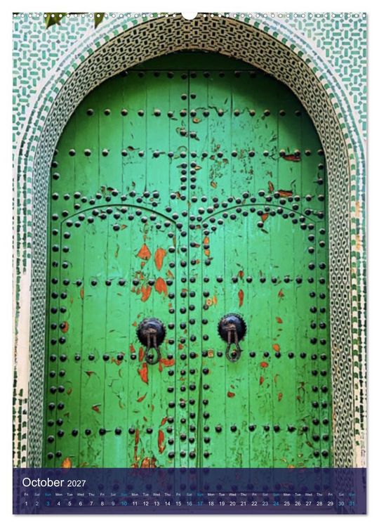Produktbild: Global Doorways (Wall Calendar 2027 DIN A2 portrait), CALVENDO 12 Month Wall Calendar
