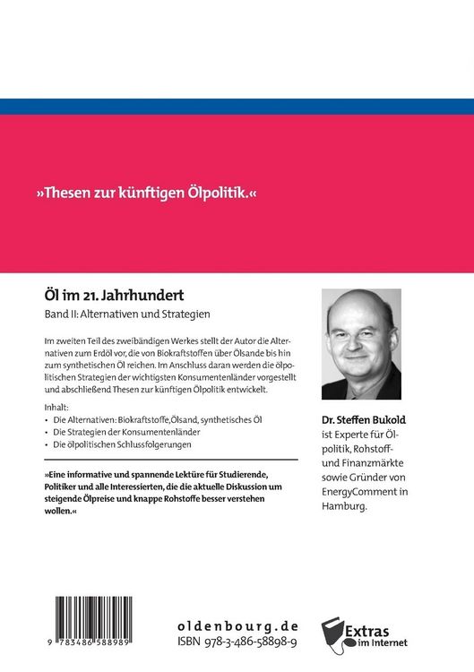 Produktbild: &Ouml;l im 21. Jahrhundert - Band II