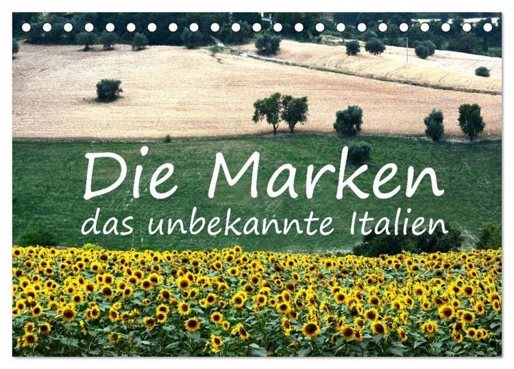 Produktbild: Die Marken, Impressionen aus dem unbekannten Italien (Tischkalender 2027 DIN A5 quer), CALVENDO Monatskalender
