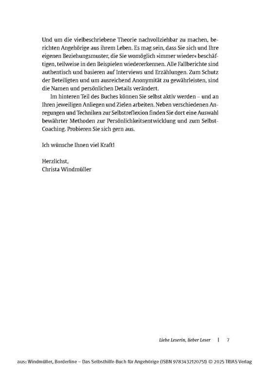 Produktbild: Borderline - Das Selbsthilfe-Buch f&uuml;r Angeh&ouml;rige