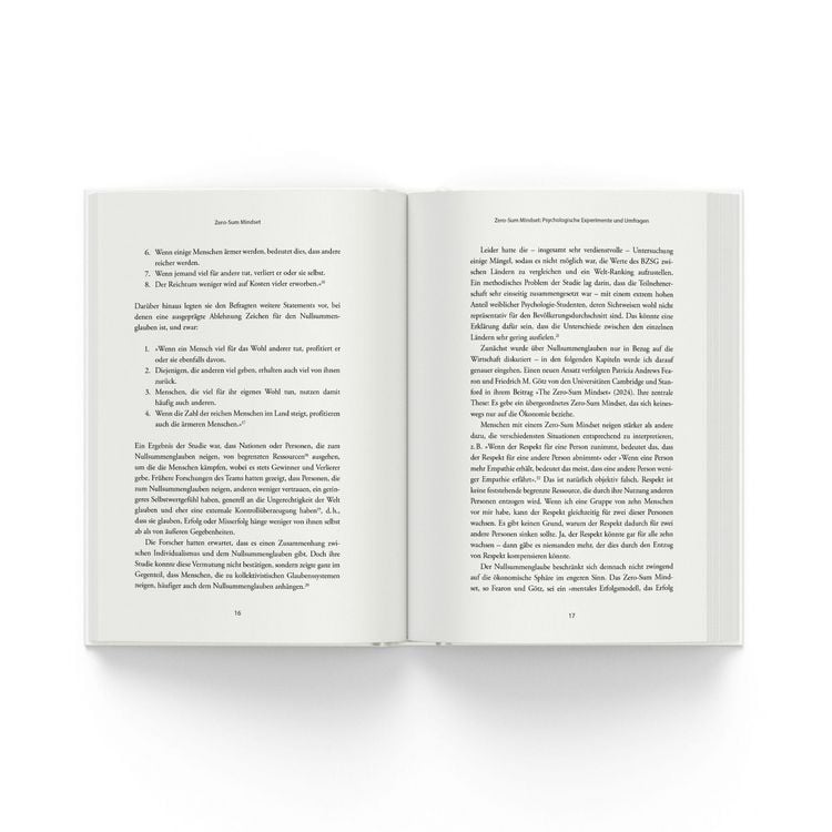 Produktbild: ZERO SUM MINDSET