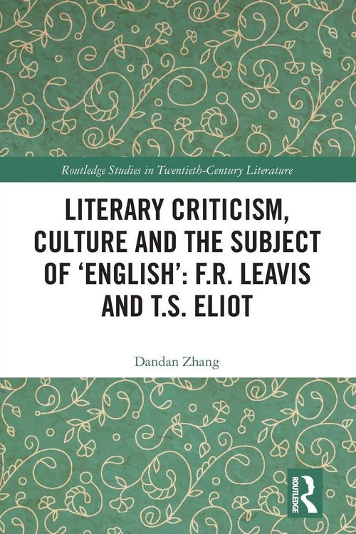 Produktbild: Literary Criticism, Culture and the Subject of 'English'