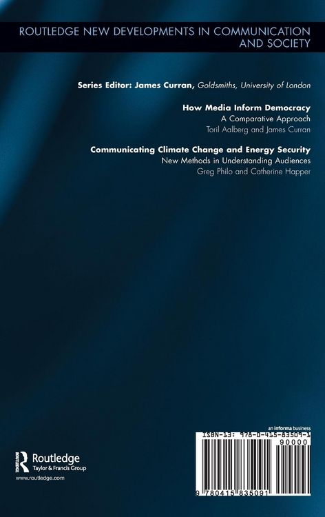 Produktbild: Communicating Climate Change and Energy Security