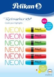 Produktbild: Pelikan Textmarker 490&reg;, Leucht-Orange