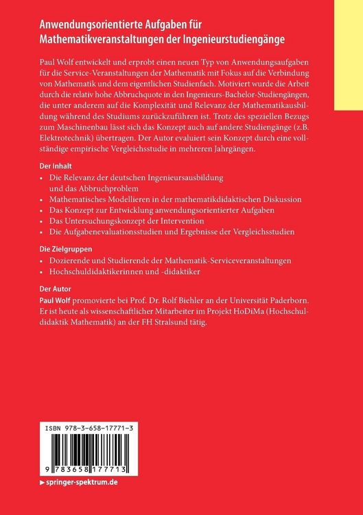 Produktbild: Anwendungsorientierte Aufgaben f&uuml;r Mathematikveranstaltungen der Ingenieurstudieng&auml;nge