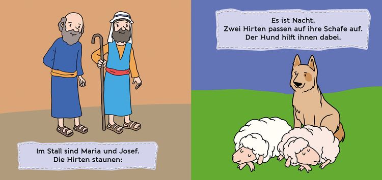 Produktbild: Mein Knister-Stoff-Buch von Weihnachten