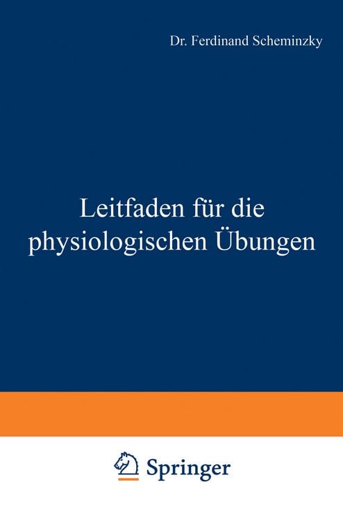 Produktbild: Leitfaden f&uuml;r die physiologischen &Uuml;bungen