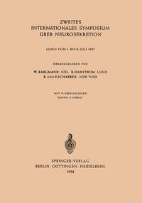 Produktbild: Zweites Internationales Symposium &uuml;ber Neurosekretion