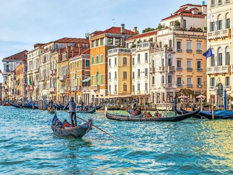 Produktbild: CALVENDO Puzzle Venedig | 1000 Teile Lege-Gr&ouml;&szlig;e 64x48cm Foto-Puzzle f&uuml;r gl&uuml;ckliche Stunden