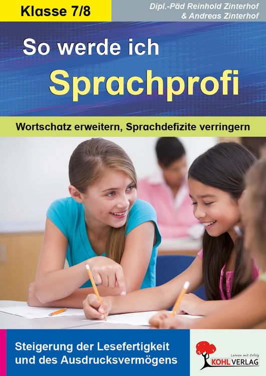 Produktbild: So werde ich Sprachprofi! / Klasse 7-8