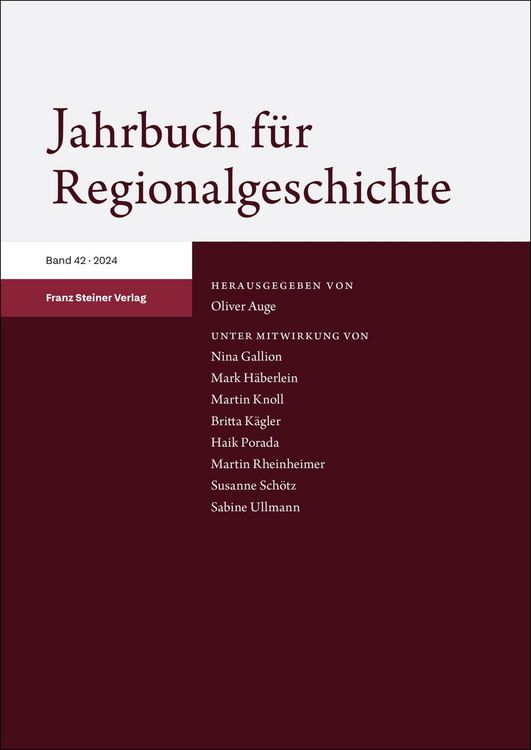 Produktbild: Jahrbuch f&uuml;r Regionalgeschichte 42 (2024)