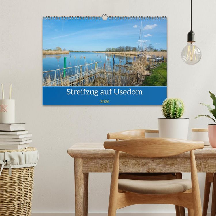 Produktbild: Streifzug auf Usedom (Wandkalender 2026 DIN A3 quer), CALVENDO Monatskalender