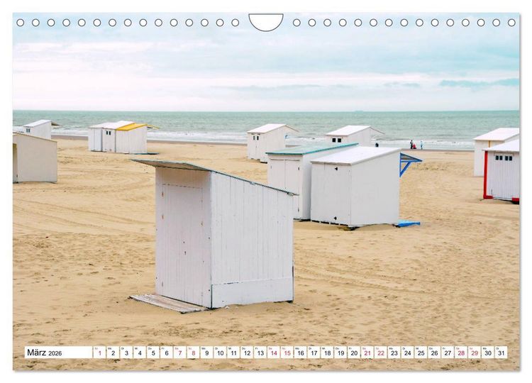Produktbild: Blankenberge - belgischer K&uuml;stenort (Wandkalender 2026 DIN A4 quer), CALVENDO Monatskalender