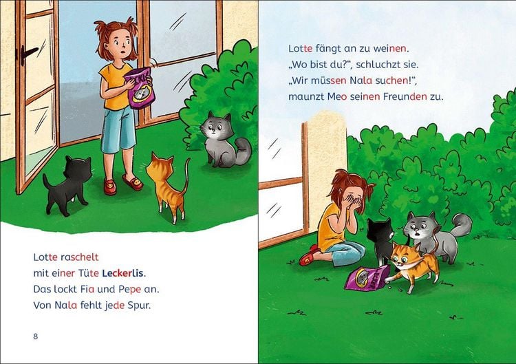 Produktbild: Lesel&ouml;wen 1. Klasse - Die Katzen-Detektive
