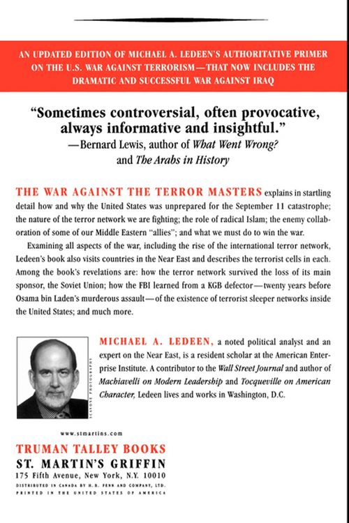 Produktbild: The War Against the Terror Masters
