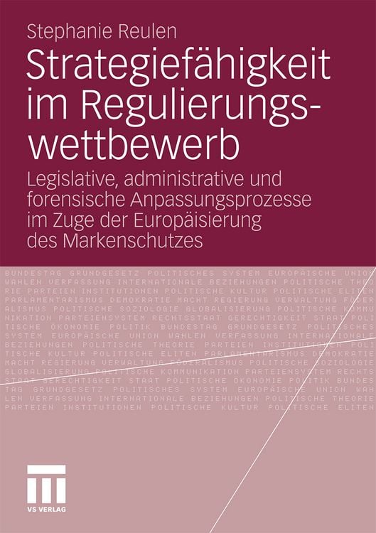 Produktbild: Strategief&auml;higkeit im Regulierungswettbewerb