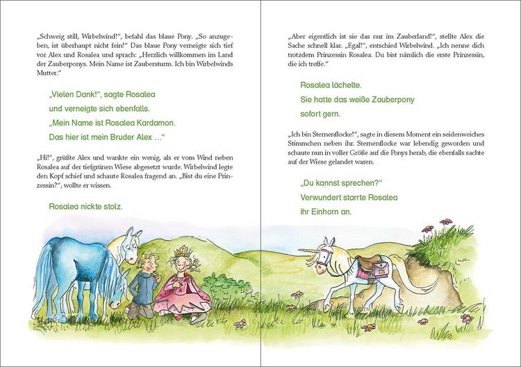 Produktbild: Lesenlernen in 3 Schritten - Die sch&ouml;nsten Zauberponygeschichten