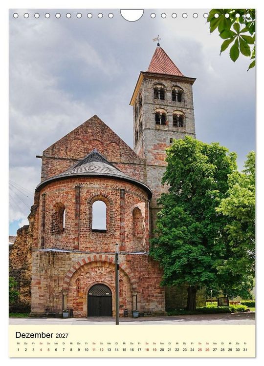 Produktbild: Martin Luther - Orte der Reformation (Wandkalender 2027 DIN A4 hoch), CALVENDO Monatskalender