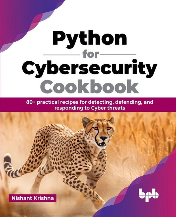 Produktbild: Python for Cybersecurity Cookbook