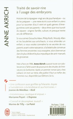 Produktbild: Trait&eacute; de savoir-rire &agrave; l'usage des embryons