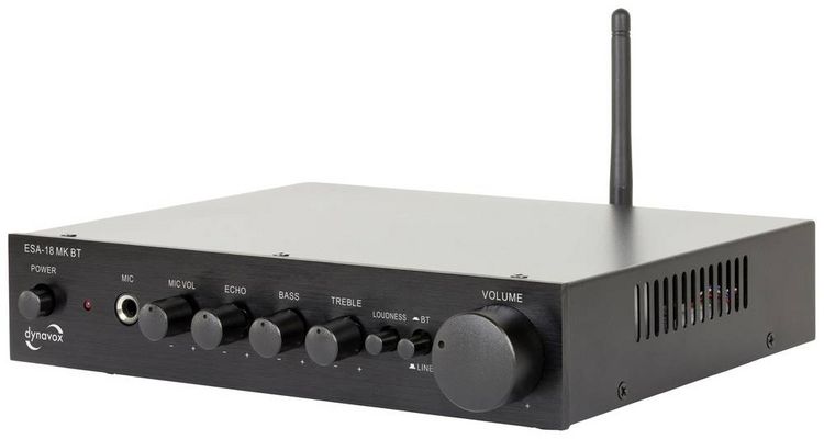 Produktbild: Dynavox ESA-18 MK BT Stereo-Verst&auml;rker 2 x 75W Schwarz