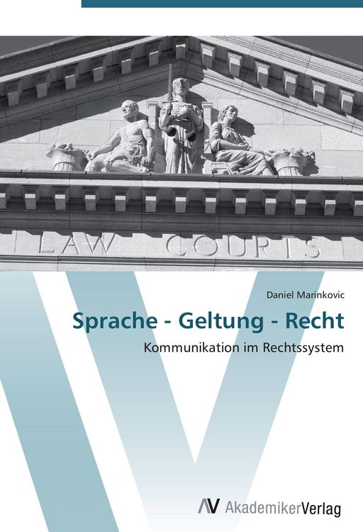 Produktbild: Sprache - Geltung - Recht