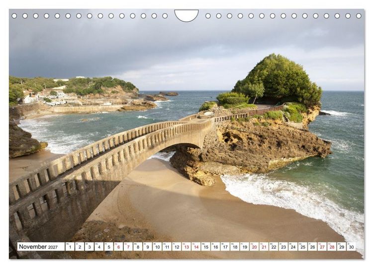 Produktbild: Momente einer Reise - Franz&ouml;sische Atlantikk&uuml;ste (Wandkalender 2027 DIN A4 quer), CALVENDO Monatskalender