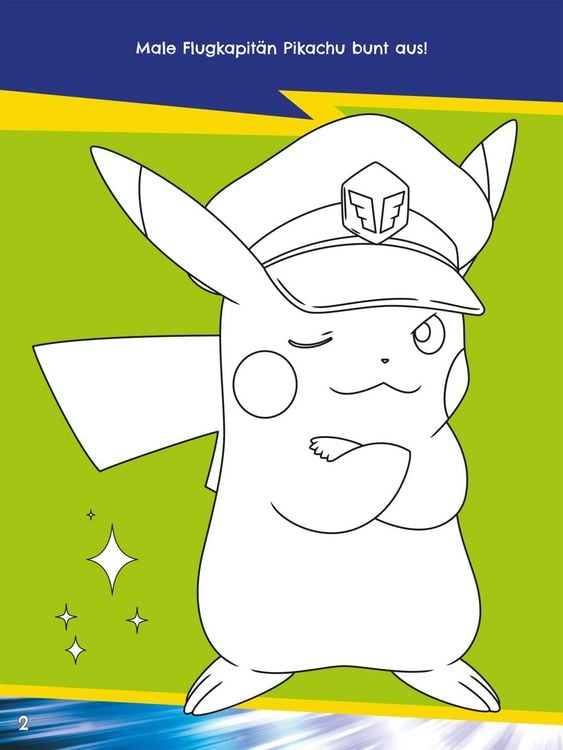 Produktbild: Pok&eacute;mon Activity-Buch: Pok&eacute;mon Mein Sticker- und Malspa&szlig;