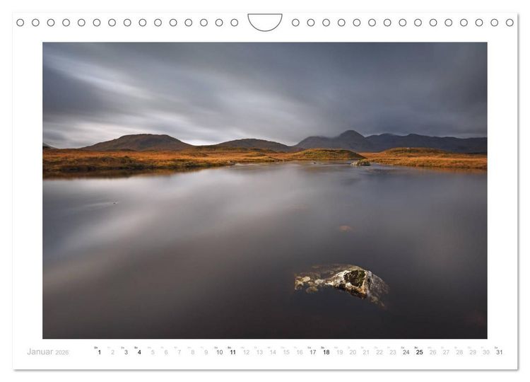 Produktbild: Schottland - Ein Roadtrip durch die herbstlichen Highlands (Wandkalender 2026 DIN A4 quer), CALVENDO Monatskalender
