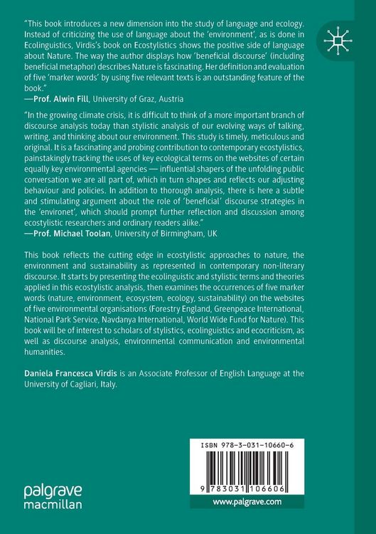 Produktbild: Ecological Stylistics
