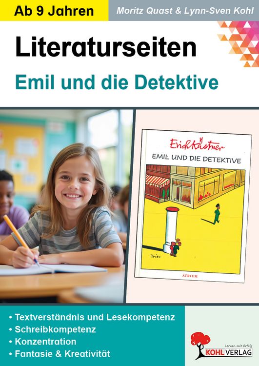 Produktbild: Emil und die Detektive - Literaturseiten