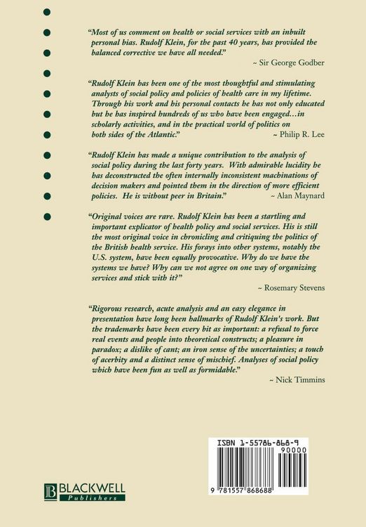 Produktbild: The State, Politics and Health: Essays for Rudolf Klein