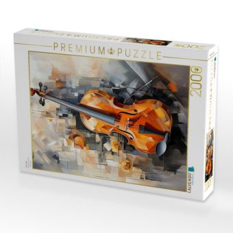 Produktbild: CALVENDO Puzzle Die Geige | 2000 Teile Lege-Gr&ouml;&szlig;e 90x67cm Foto-Puzzle f&uuml;r gl&uuml;ckliche Stunden