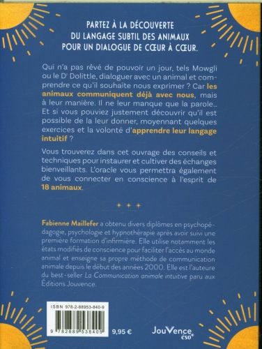 Produktbild: Comminuqer intuitivement avec les animaux et recevoir leurs messages