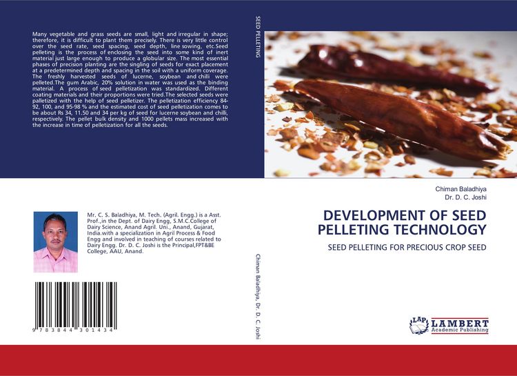 Produktbild: Development Of Seed Pelleting Technology