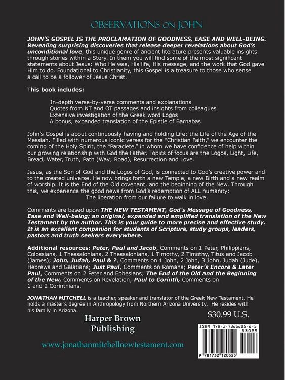 Produktbild: Observations on the Gospel of John