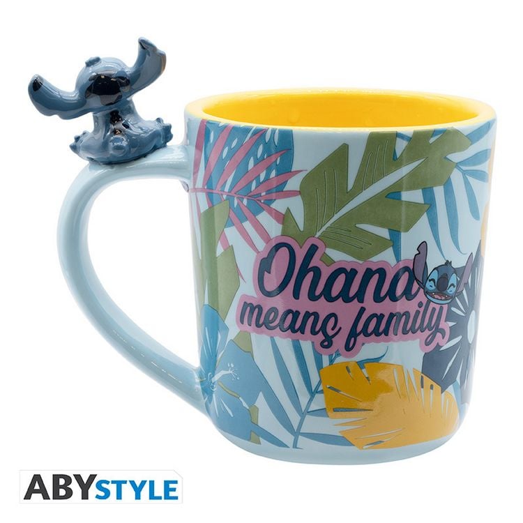Produktbild: DISNEY - Mug 3D handle - Hawaiian Stitch