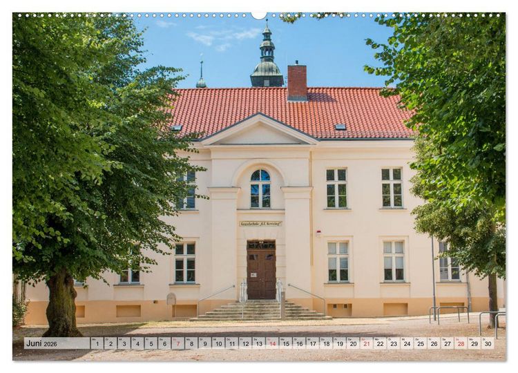 Produktbild: Altes G&uuml;strow (Wandkalender 2026 DIN A2 quer), CALVENDO Monatskalender