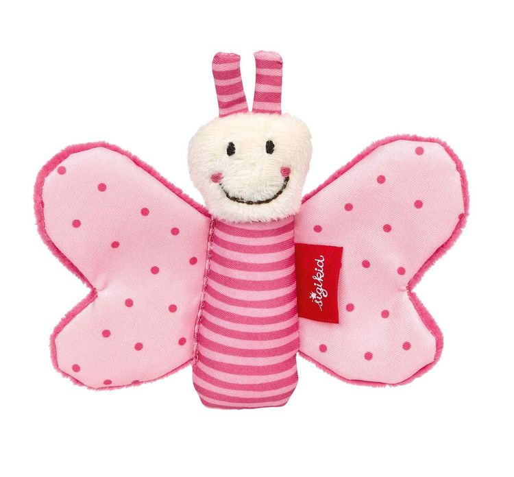 Produktbild: sigikid 42834 - Greifling Schmetterling pink Kinderbunt