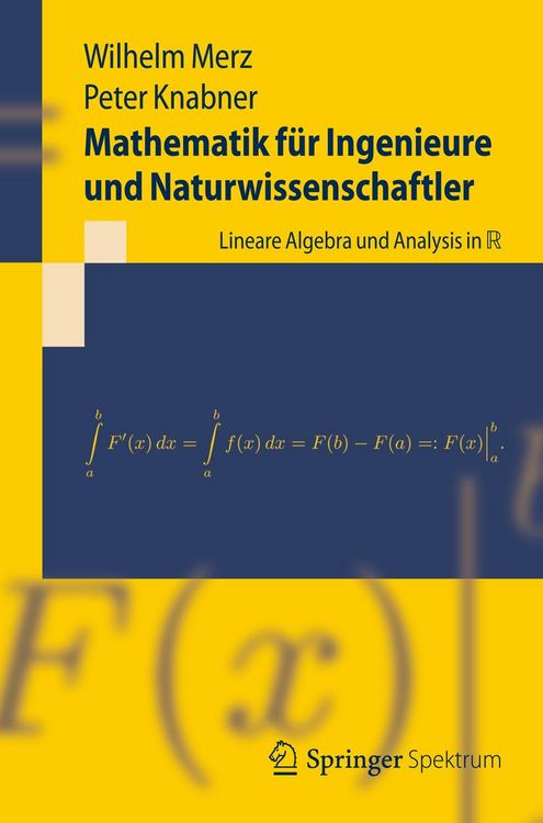 Produktbild: Mathematik f&uuml;r Ingenieure und Naturwissenschaftler