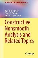 Produktbild: Constructive Nonsmooth Analysis and Related Topics